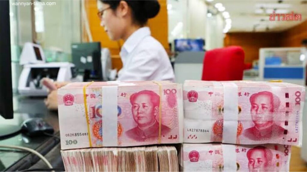 เซี่ยงไฮ้รายงานวันที่ 25 มี.ค. เงินหยวนของจีนดีดตัวขึ้นอย่างรวดเร็วเมื่อเทียบกับดอลลาร์ ในวันจันทร์ โดยได้แรงหนุนจากการต้องสงสัยว่ามีการข